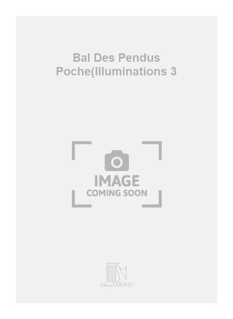Bal Des Pendus Poche(Illuminations 3